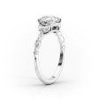 The Chelsea Set With A 1.5 Carat Cushion Lab Diamond on Sale