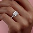 The Chelsea Set With A 2 Carat Princess Lab Diamond Fashion