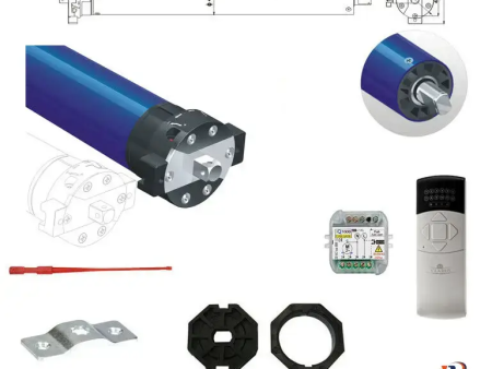 Automazioni Tapparelle 55kg 20nm Centralina - Ricevente Radio Telecomando 230v Cheap