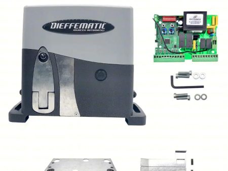 Automazione Motore Cancello Scorrevole 1000kg 230v Bagno D olio Con Quadro on Sale