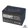 Batteria Elan Bigbat Al Piombo 12v 12ah 01210 Confezione 6 Pezzi Supply