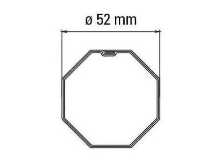 Adattatore Per Tubo Ottagonale 52 Per Tm45 Automazione Automatismi Faac 132261 For Sale