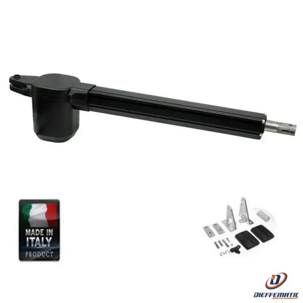 Attuatore Bhe Pistone Cancello Motore Elettrico 230v 220v Corsa 400 Mm Ricambio Fashion