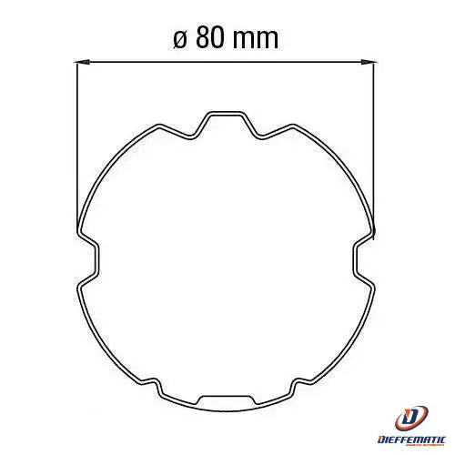 Adattatore Per Tubo Zf 80 Per Motore Tm45 Automazione Automatismi Faac 132267 Online Sale