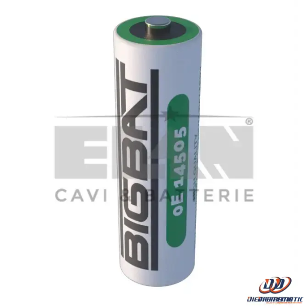 Batteria Elan Bigbat 3,6v - Er14505 - Aa 0e14505 Confezione 10 Pezzi Sale