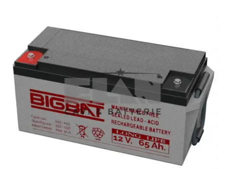 Batteria Elan Bigbat Al Piombo 12v 65ah Long Life 01270 For Sale